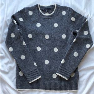 Brooks Brothers wool polka dot sweater. Size XS.